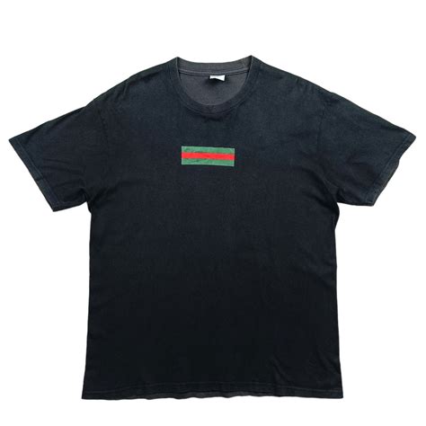 supreme gucci box logo tee replica